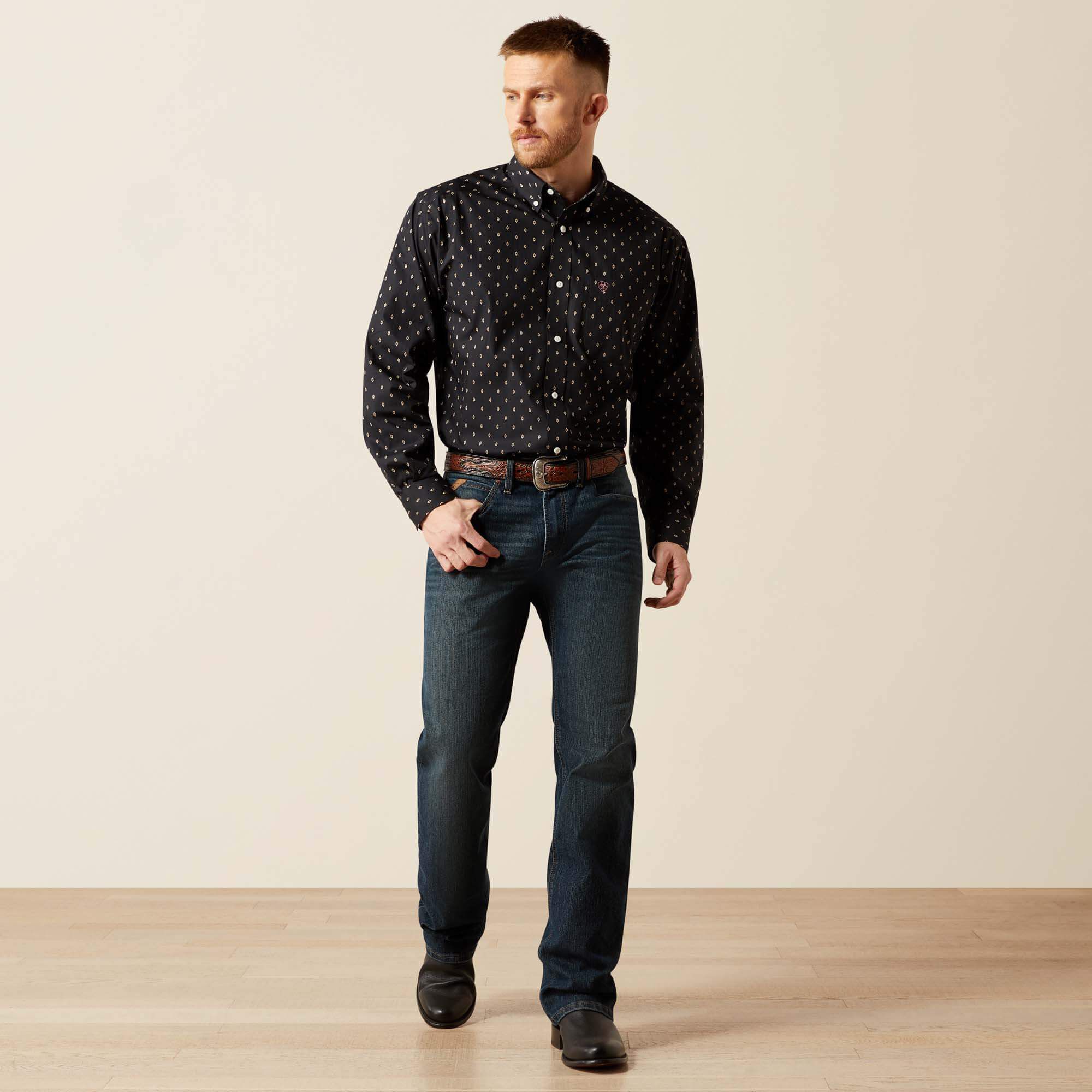 Wrinkle Free Asher Classic Fit Shirt Men | Ariat online