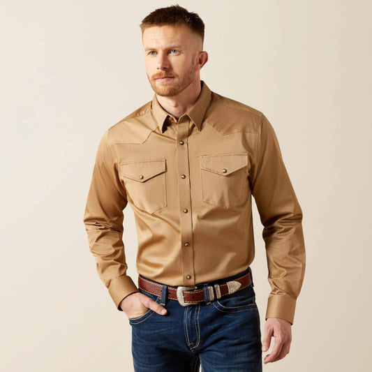Solid Twill Fitted Shirt Men | Ariat outlet