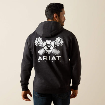 Rebar Workman Bolt Hoodie Men | Ariat on sale