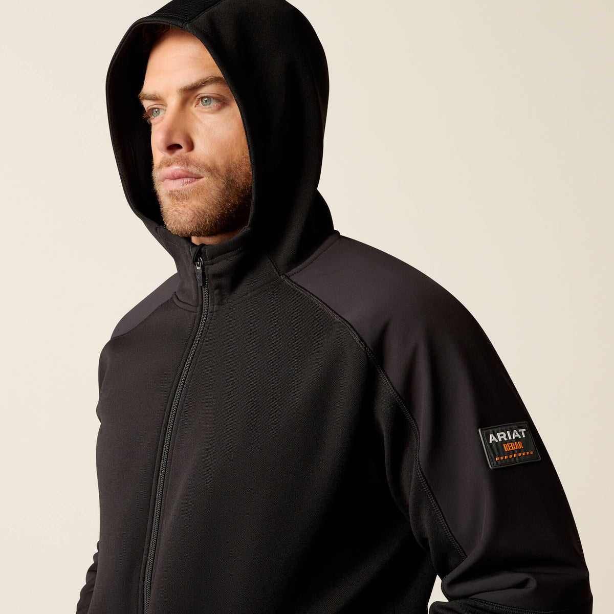 Rebar WorkTek Reinforced Full Zip Hoodie Men | Ariat outlet