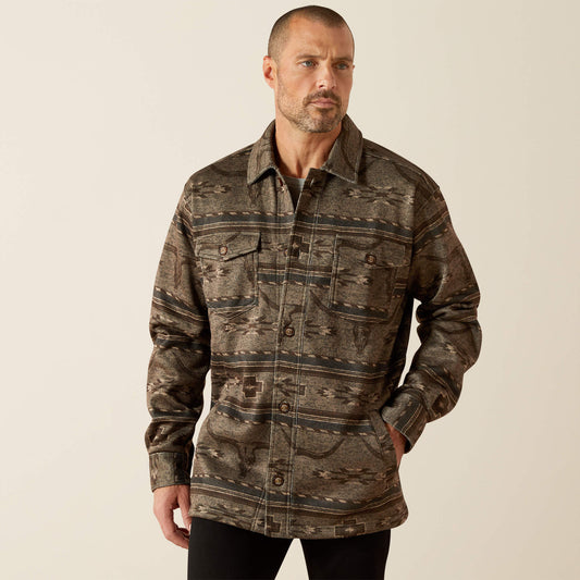 Caldwell Printed Shirt Jacket Men | Ariat discount