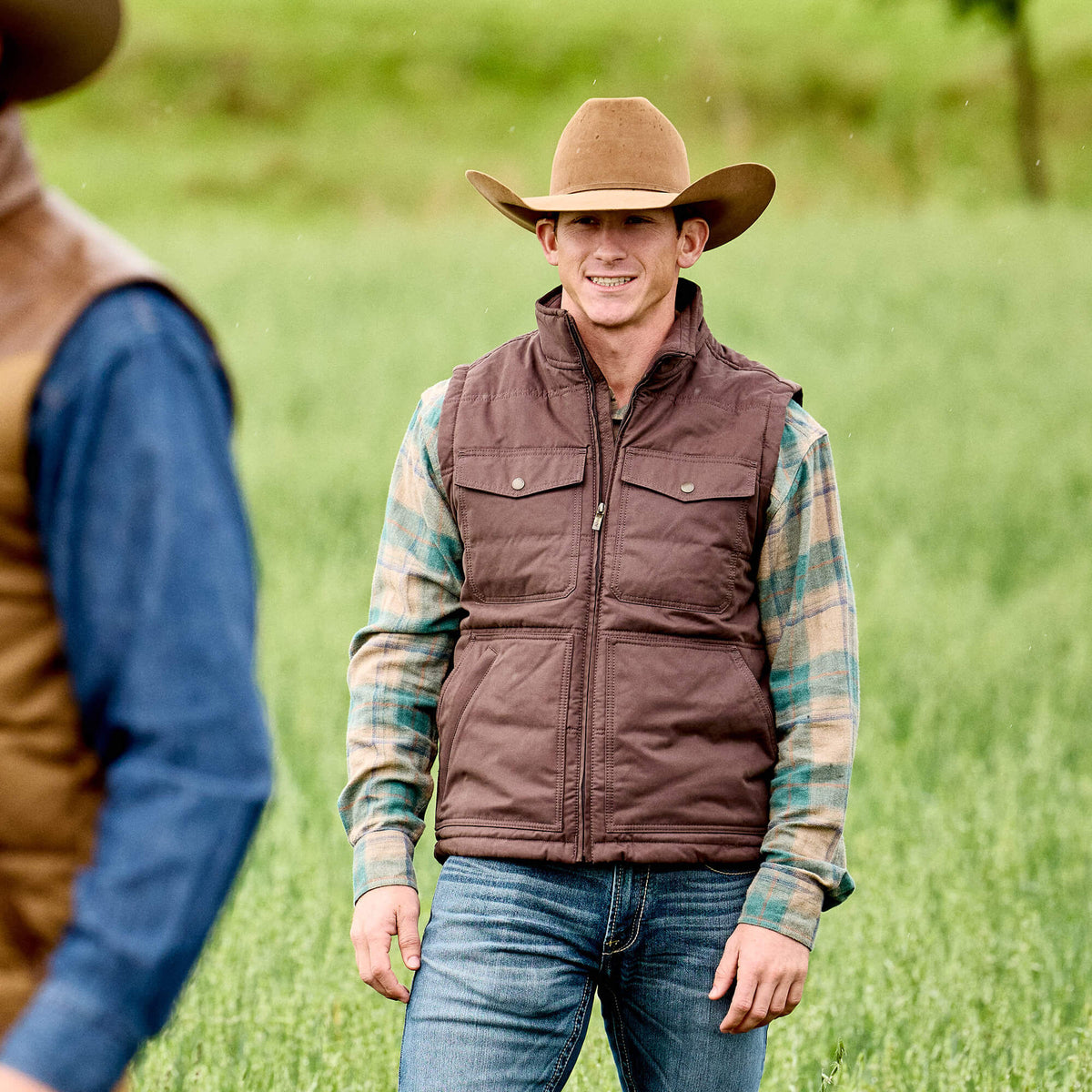 Western Quilted Vest Men | Ariat outlet