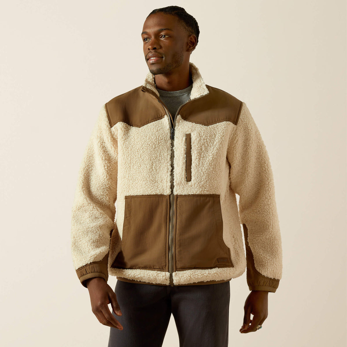 Western Sherpa Jacket Men | Ariat outlet
