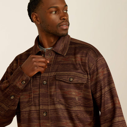Caldwell Printed Shirt Jacket Men | Ariat discount