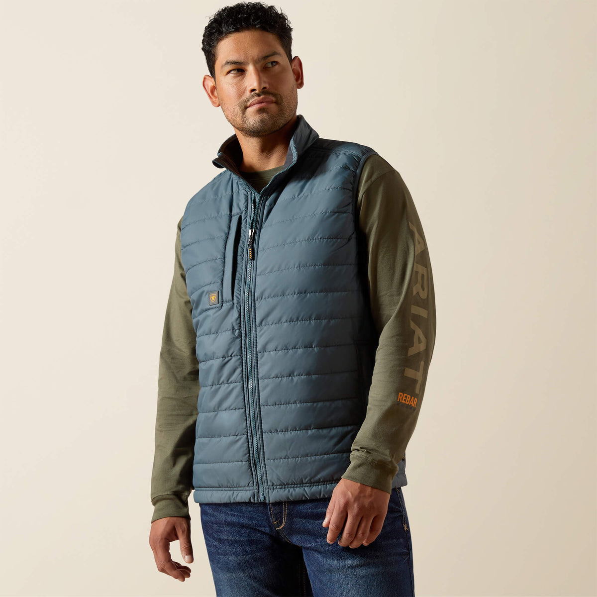 Rebar Cordura Ripstop Lightweight Insulated Vest Men | Ariat on sale