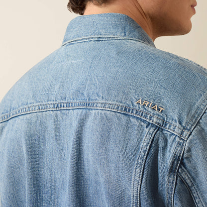 Denim Trucker Jacket Men | Ariat on sale