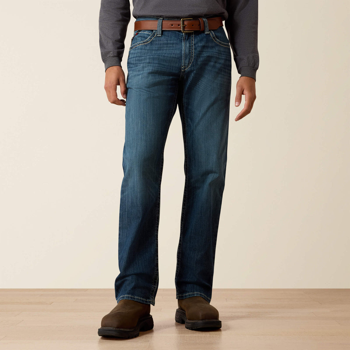 FR M4 Relaxed Stretch DuraLight Boundary Boot Cut Jean Men | Ariat sale