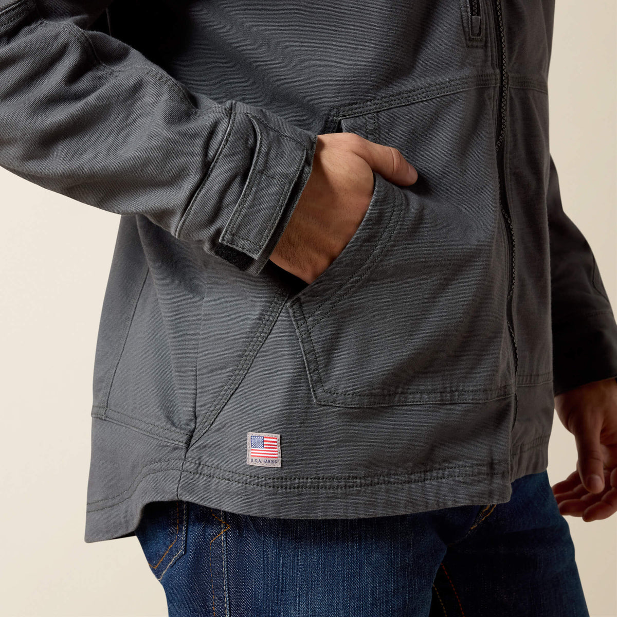 FR DuraLight Cordura Canvas Field Jacket Men | Ariat on sale
