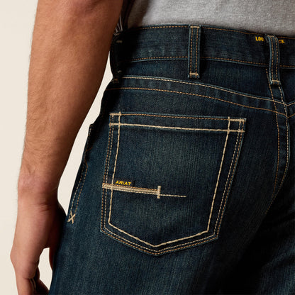 Rebar M4 Relaxed DuraStretch Edge Stackable Straight Leg Jean Men | Ariat online shop