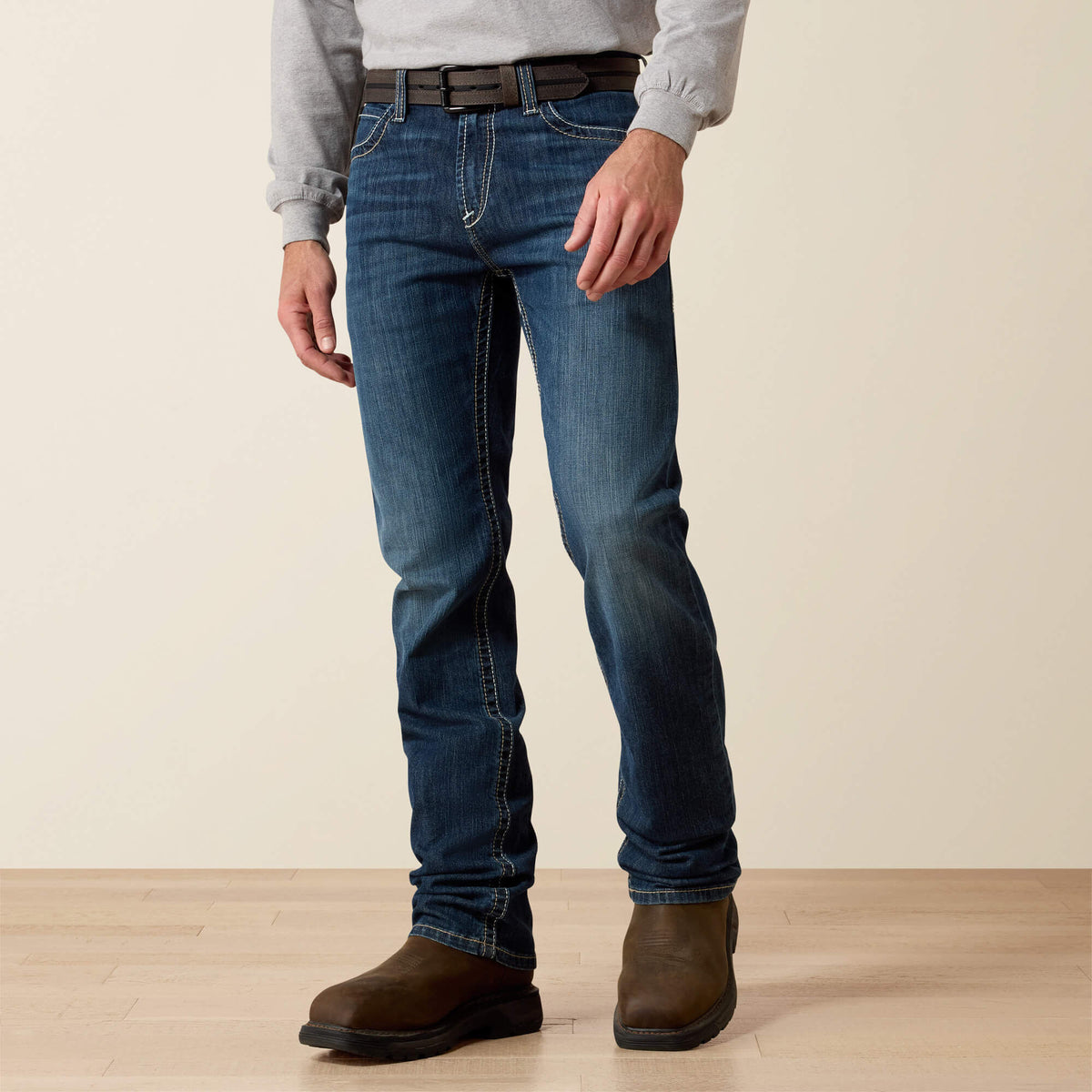 FR M7 Slim Stretch DuraLight Shoreway Straight Leg Jean Men | Ariat sale