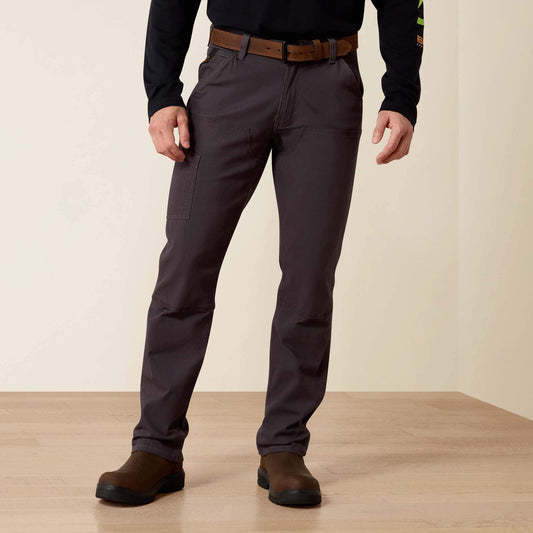 Rebar M4 Low Rise DuraStretch Made Tough Double Front Stackable Straight Leg Pant Men | Ariat on sale