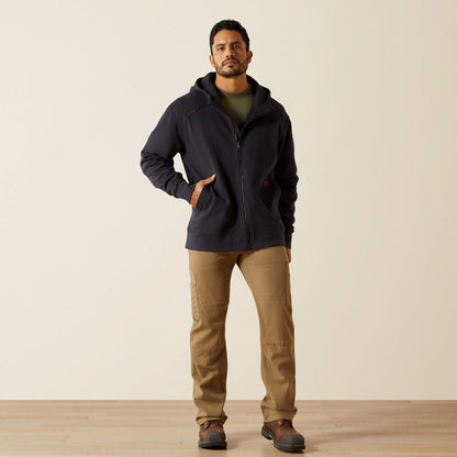 FR DuraStretch Heavyweight Fleece Full Zip Hoodie Men | Ariat online