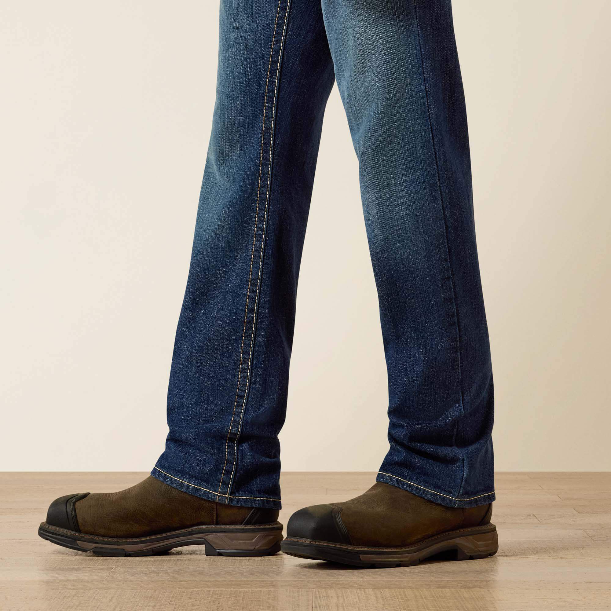 FR M5 Straight DuraStretch Truckee Stackable Straight Leg Jean Men | Ariat online shop