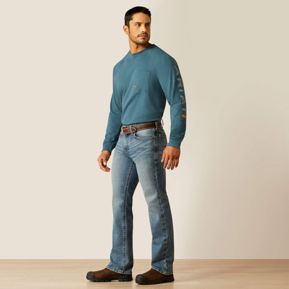 Rebar M7 Slim Rail Straight Jean Men | Ariat on sale
