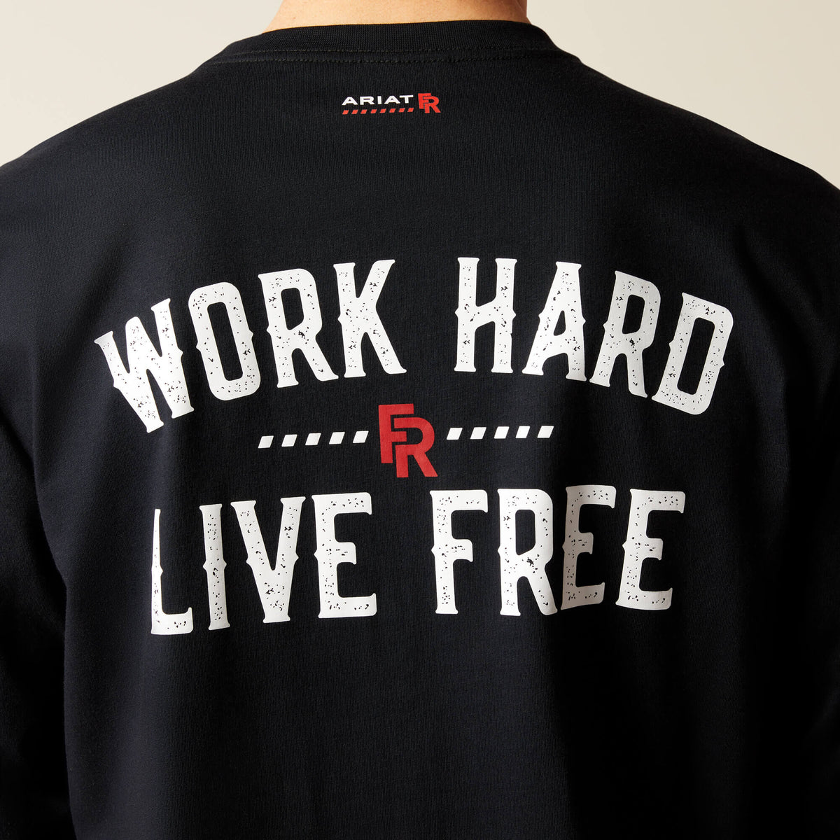 FR Work Hard Live Free T-Shirt Men | Ariat online