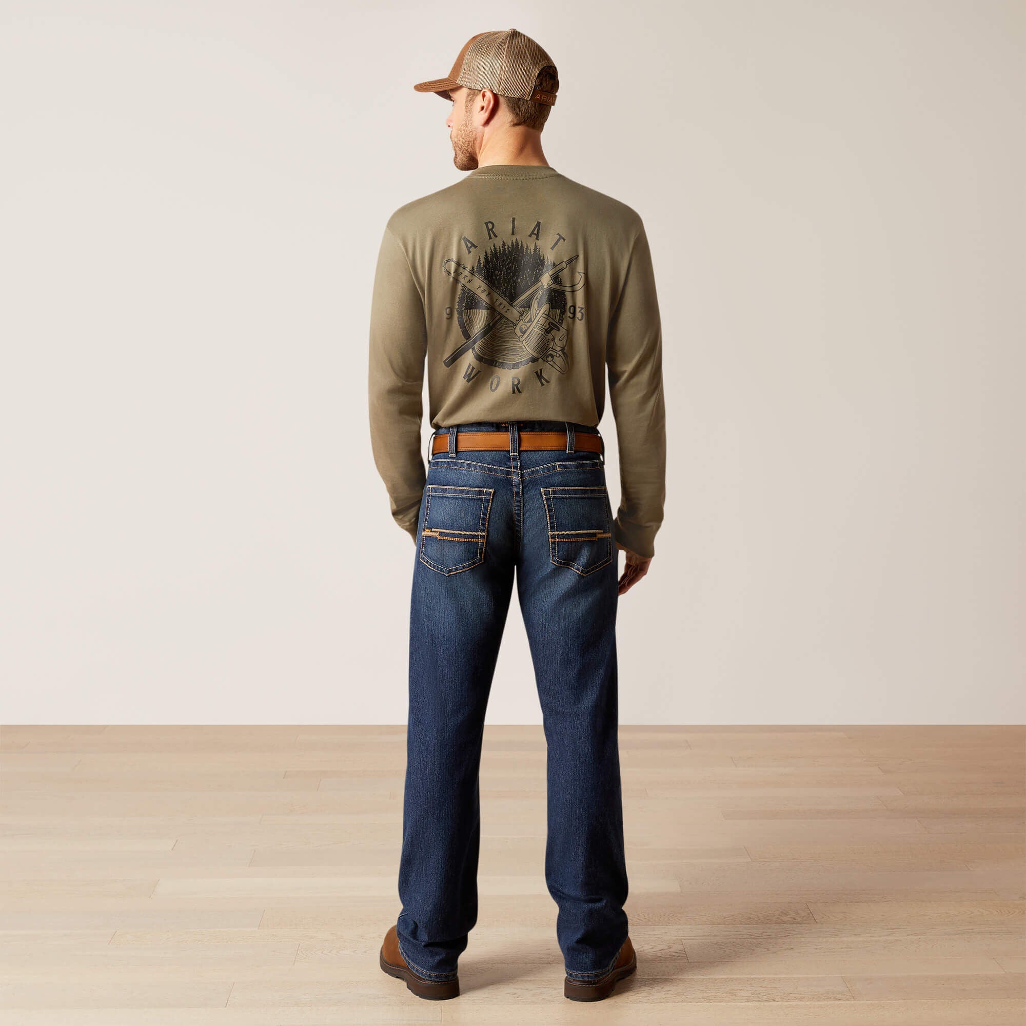 Rebar M5 Straight Rail Straight Jean Men | Ariat online shop