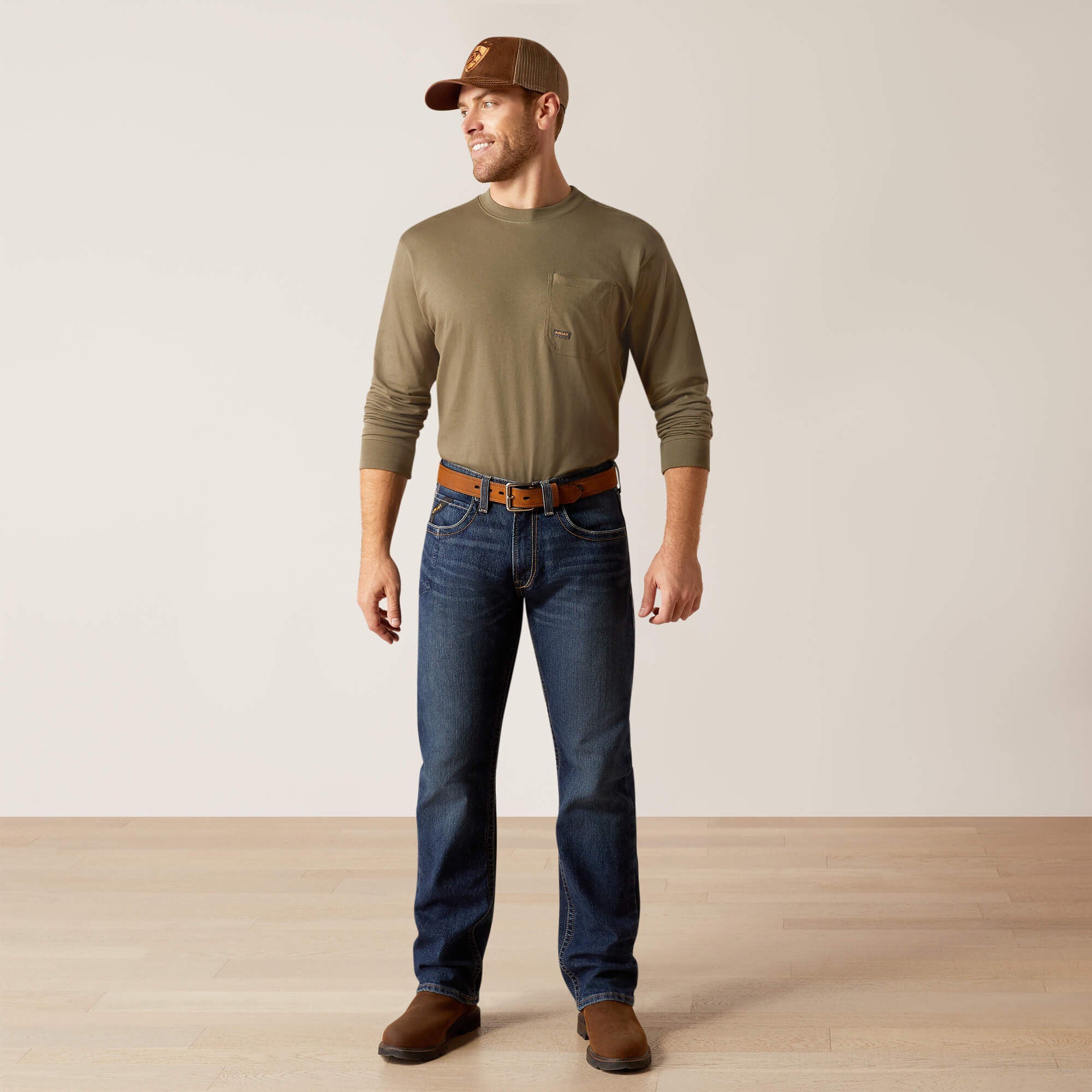 Rebar M5 Straight Rail Straight Jean Men | Ariat online shop