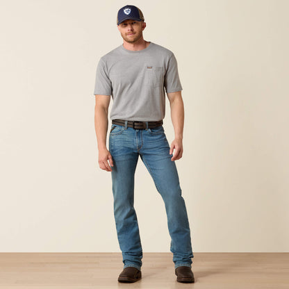 Rebar M4 Low Rise DuraStretch Edge Boot Cut Jean Men | Ariat for sale