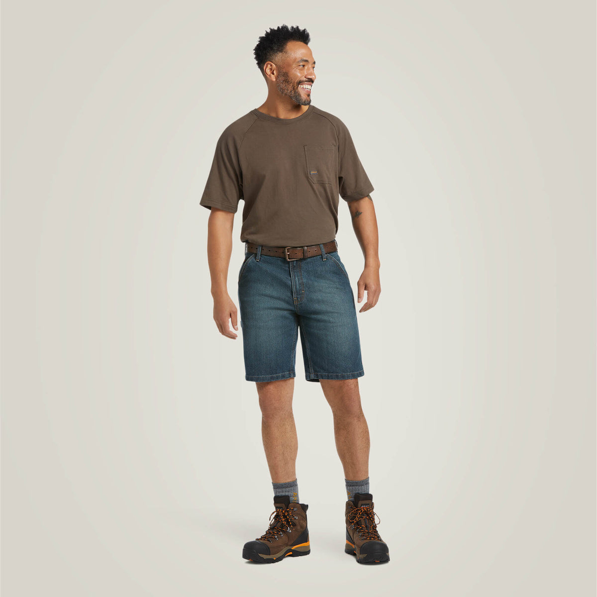 Rebar DuraStretch Denim Utility Short Men | Ariat online shop