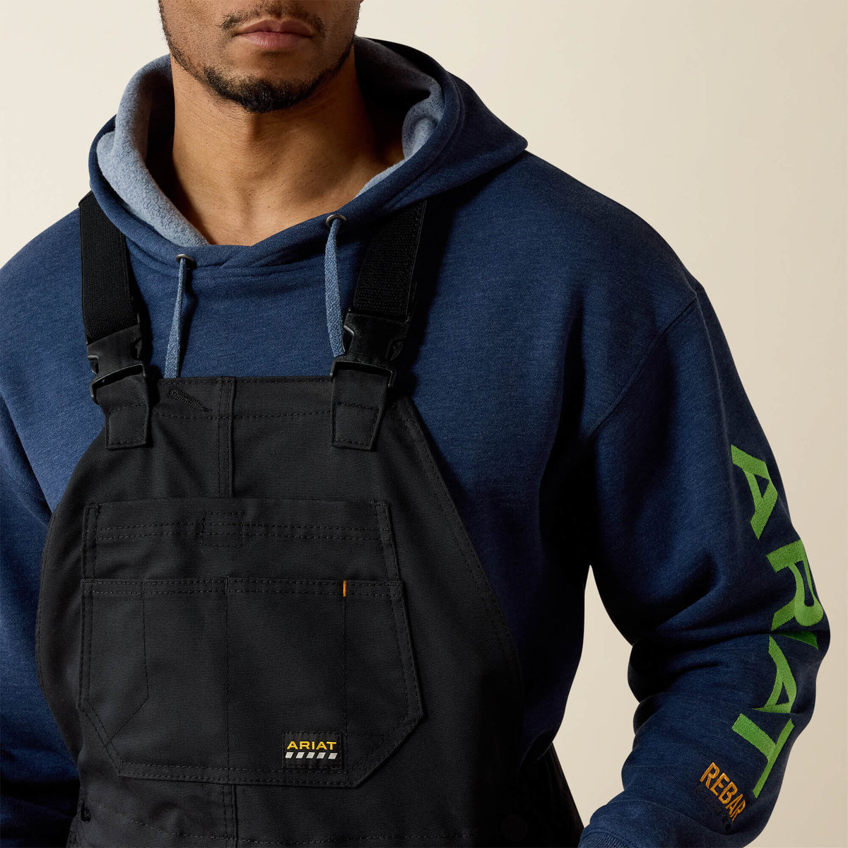 Rebar DuraCanvas Stretch Insulated Bib Men | Ariat for sale
