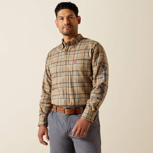 FR Dean Logo Work Shirt Men | Ariat on sale