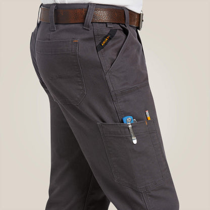 Rebar M7 Slim DuraStretch Made Tough Double Front Straight Pant Men | Ariat outlet