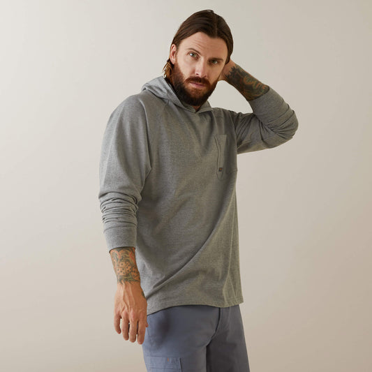 Rebar Cotton Strong Hooded T-Shirt Men | Ariat discount