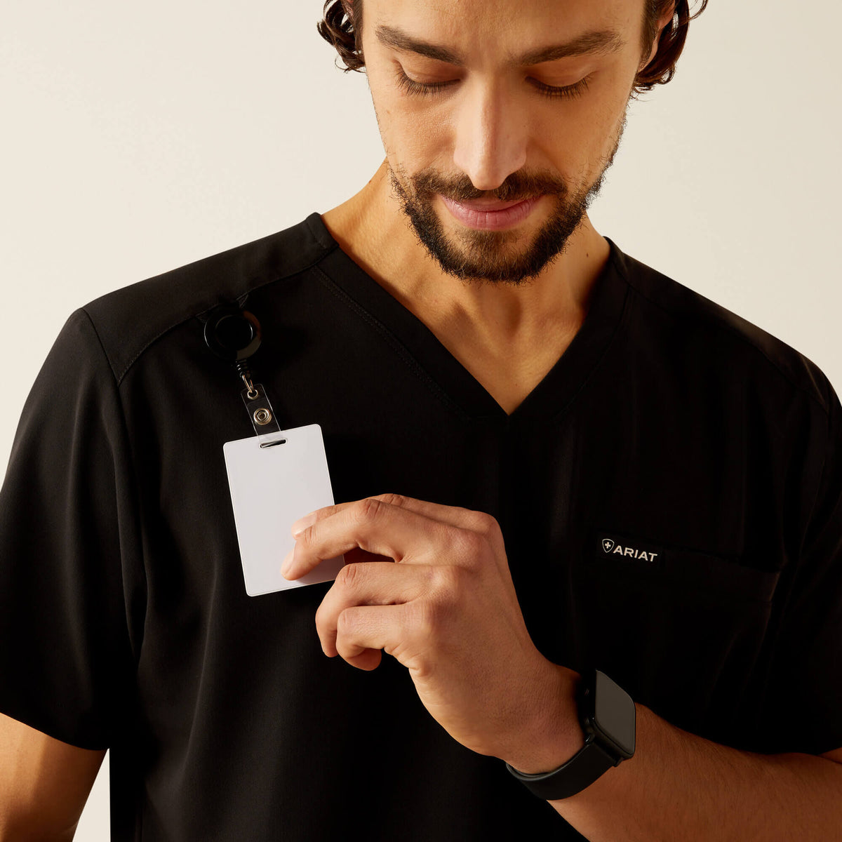 Derham 6 Pocket Scrub Top Men | Ariat on sale