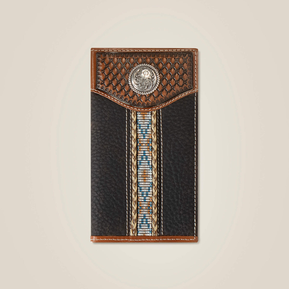 Braided Trim Rodeo Wallet Men | Ariat for sale