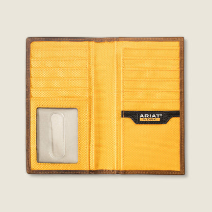 Work Roughneck Label Canvas Trifold Wallet Men | Ariat outlet