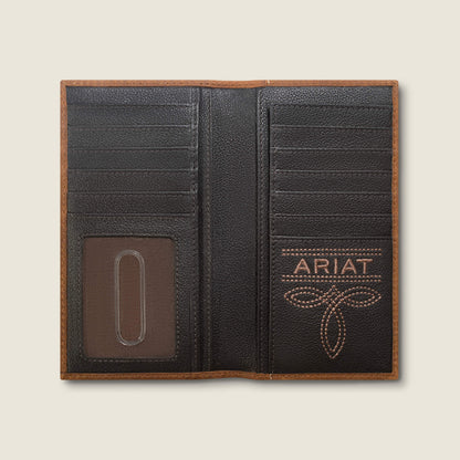 Ariat Logo Print Rodeo Wallet Men | Ariat discount