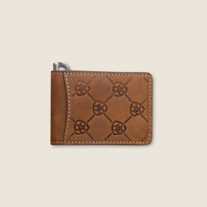Ariat Logo Print Money Clip Wallet Men | Ariat sale