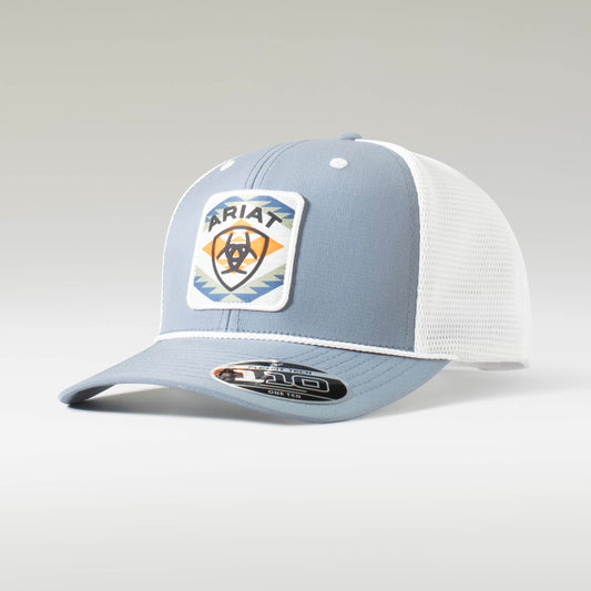 Geo Patch Rope Cap Men | Ariat discount