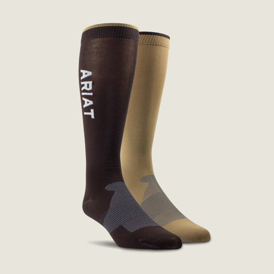AriatTEK Essential Performance Sock 2 Pair Multi Color Pack Men / Women | Ariat on sale