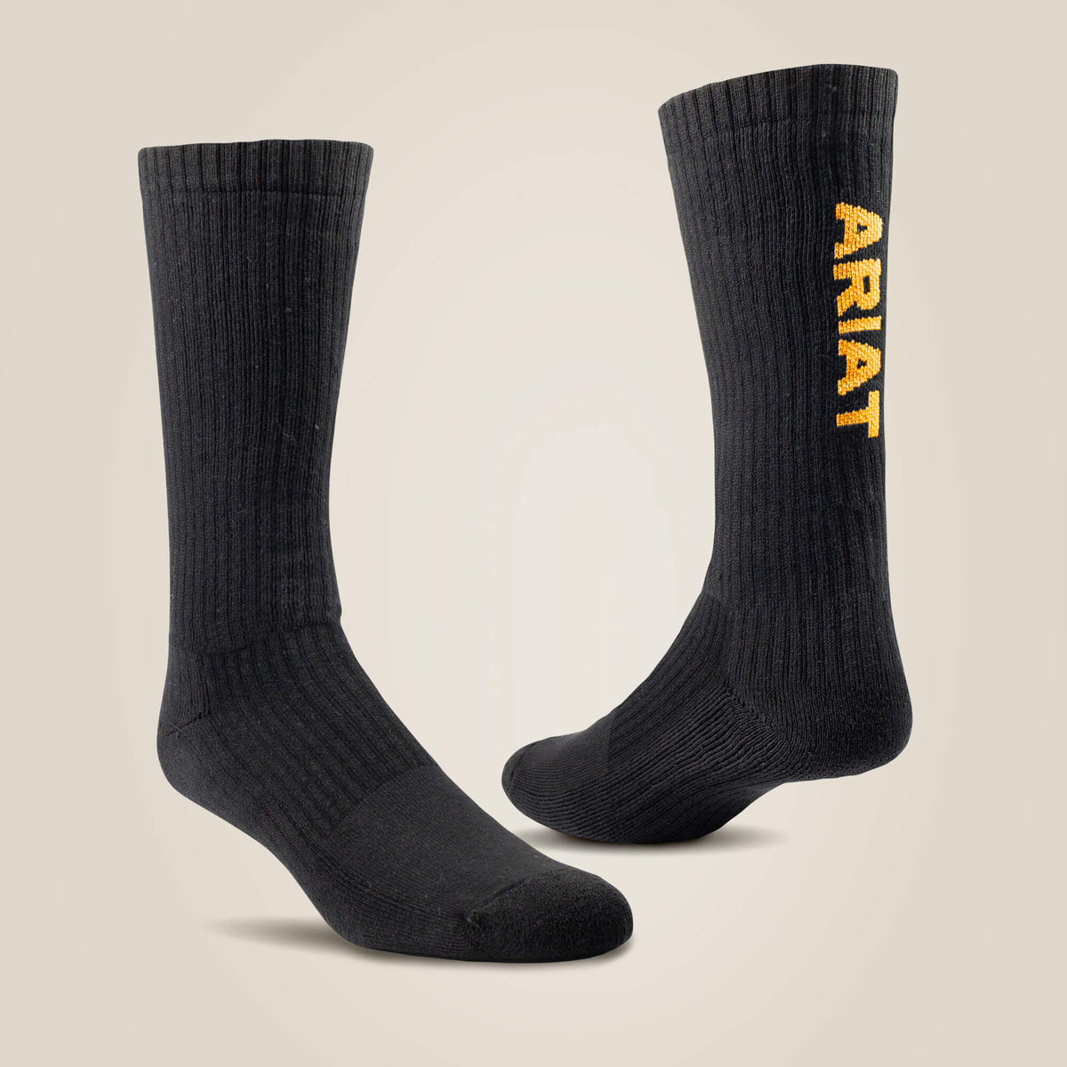 Premium Ringspun Cotton Mid Calf Work Sock 3 Pair Pack Men / Women | Ariat online shop