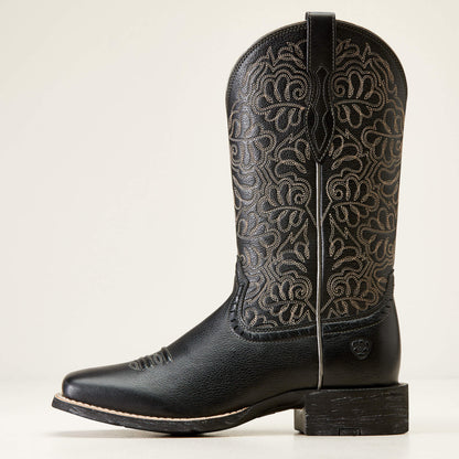 Round Up Remuda Wide Square Toe Western Boot Women | Ariat sale