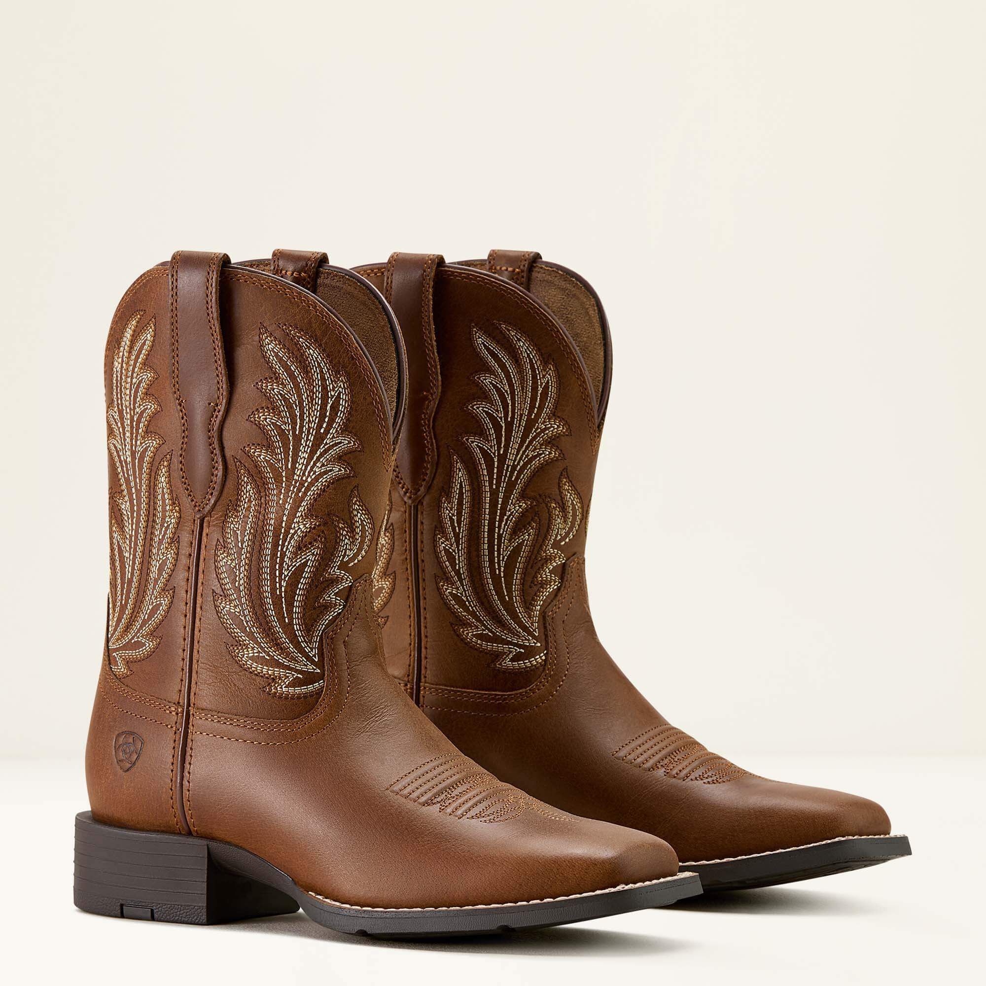 Round Up Filly Wide Square Toe Western Boot Women | Ariat for sale