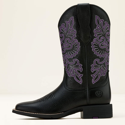 Round Up StretchFit Wide Square Toe Western Boot Women | Ariat on sale