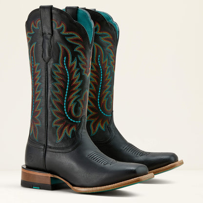 Frontier Tilly Wide Square Toe Western Boot Women | Ariat sale