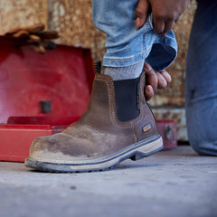 Riveter Chelsea CSA Waterproof Composite Toe Work Boot Women | Ariat on sale