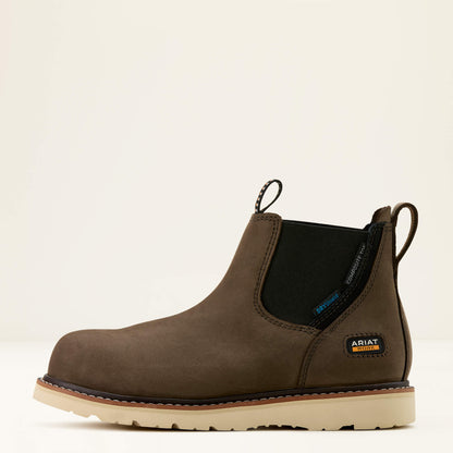 Rebar Wedge Chelsea Waterproof Composite Toe Work Boot Women | Ariat on sale