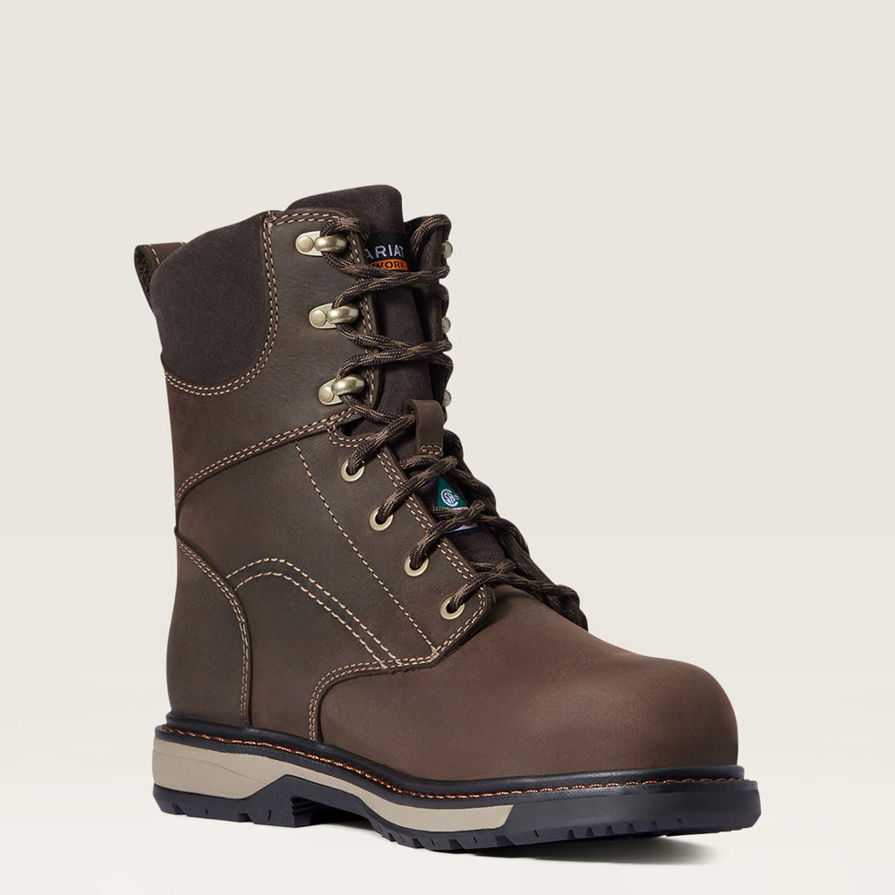 Riveter 8" CSA Glacier Grip Waterproof 400g Composite Toe Work Boot Women | Ariat for sale