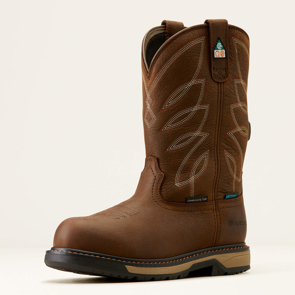 Riveter Pull-On BOA CSA Waterproof Composite Toe Work Boot Women | Ariat for sale