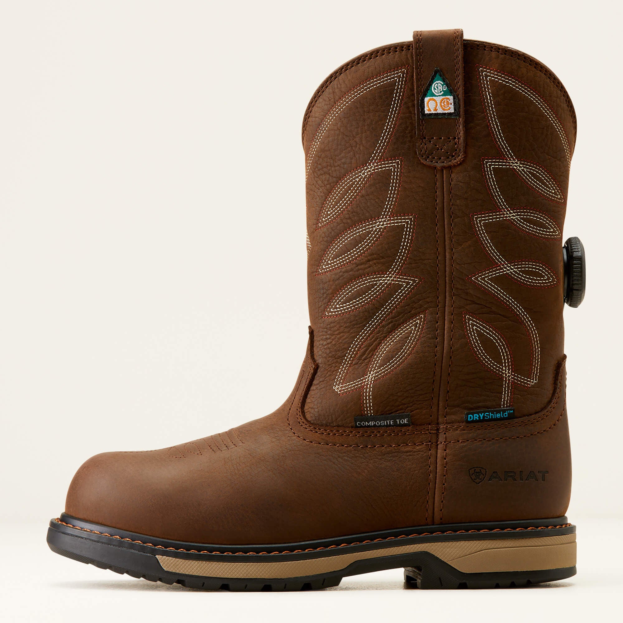 Riveter Pull-On BOA CSA Waterproof Composite Toe Work Boot Women | Ariat for sale