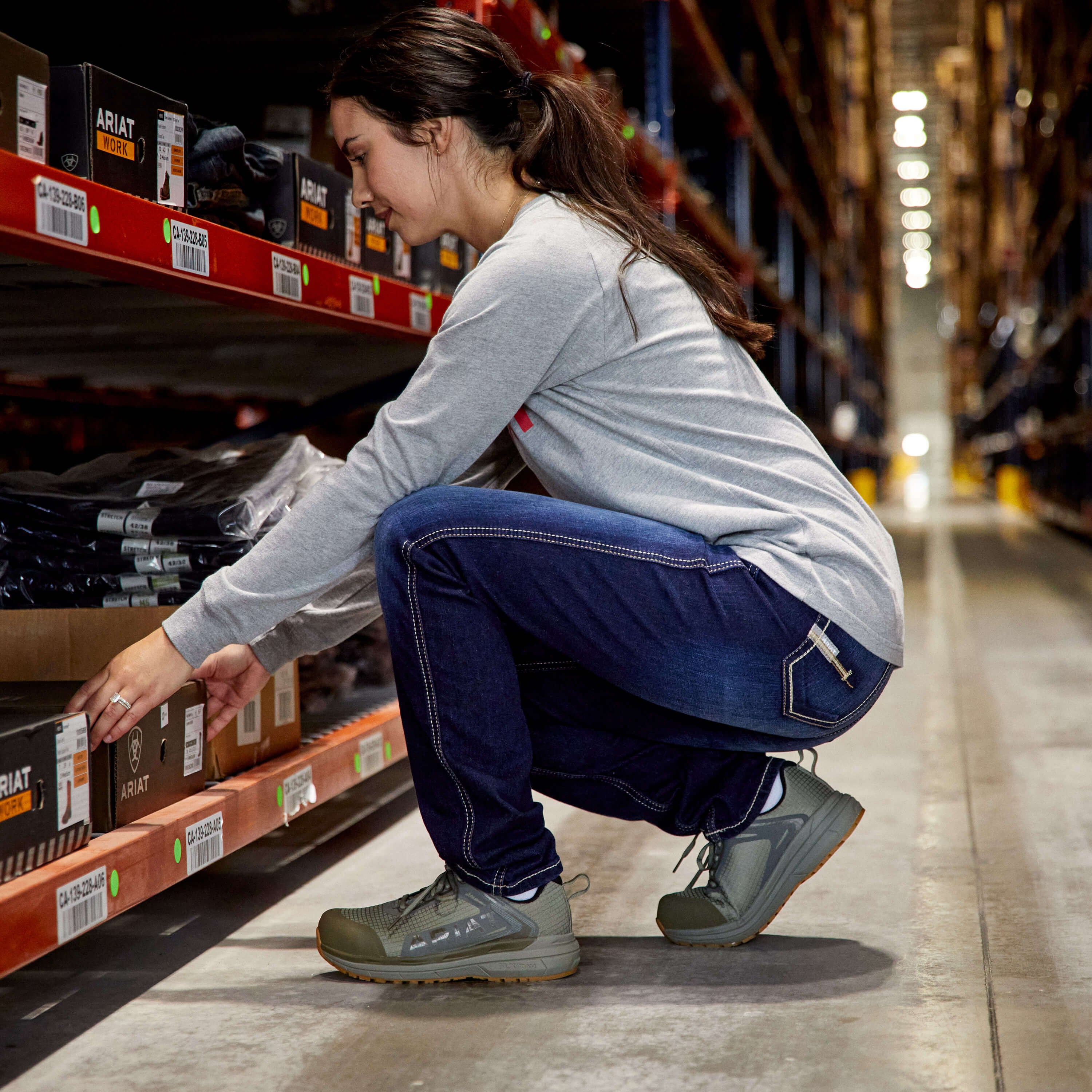 Outpace Composite Toe Work Shoe Women | Ariat outlet