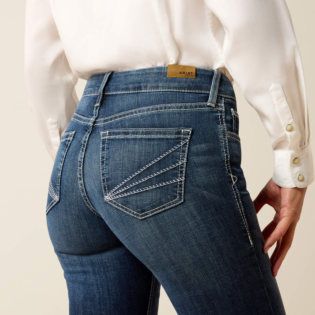 Trouser Perfect Rise Aisha Wide Leg Jean Women | Ariat online