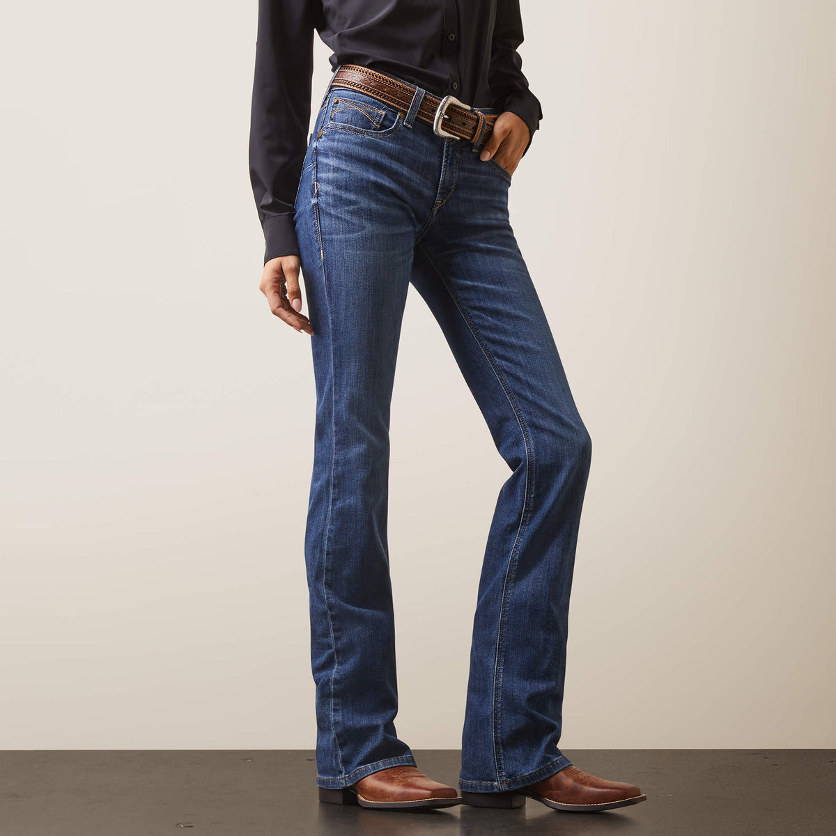 R.E.A.L. Perfect Rise Leila Boot Cut Jean Women | Ariat on sale