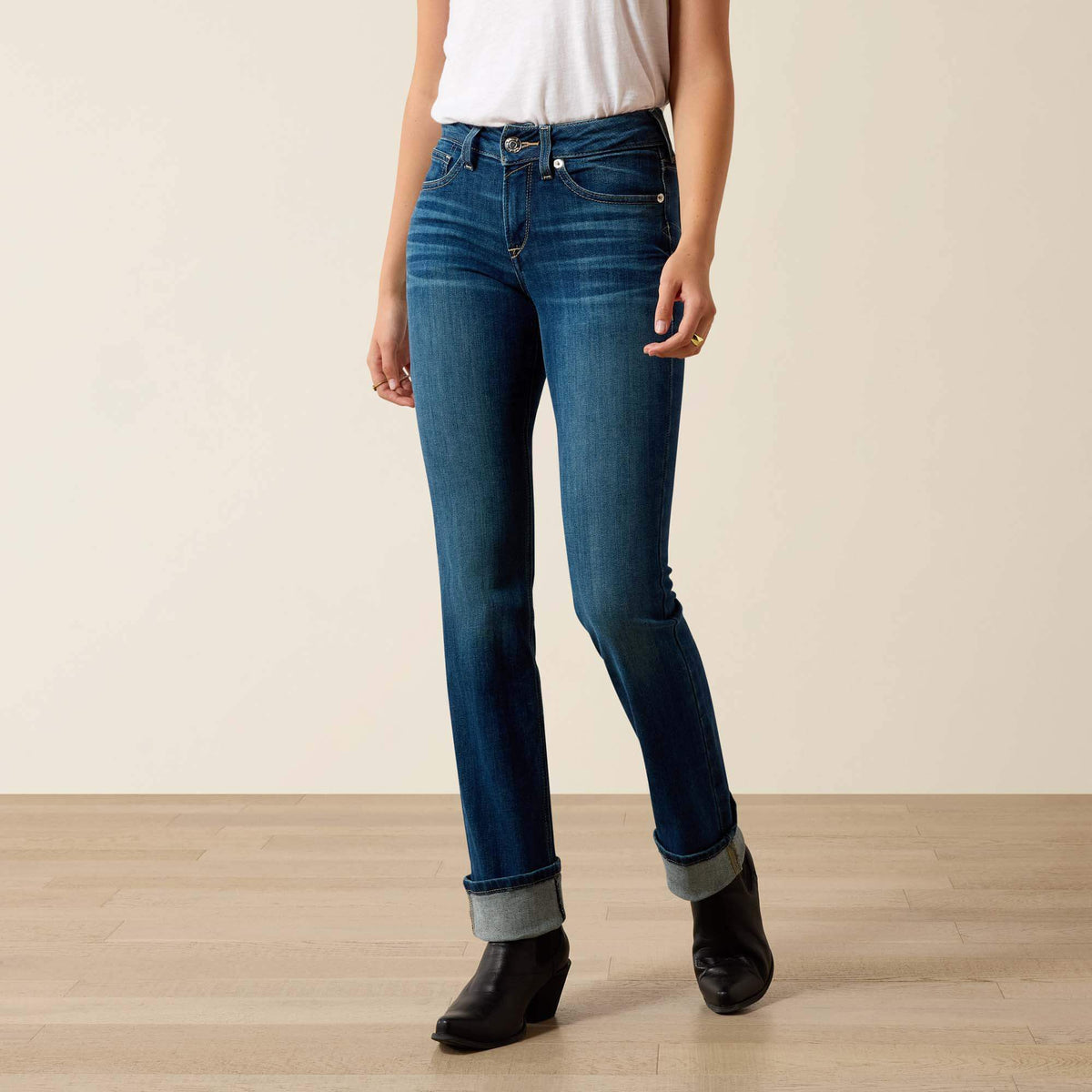 R.E.A.L. Perfect Rise Abby Straight Jean Women | Ariat discount