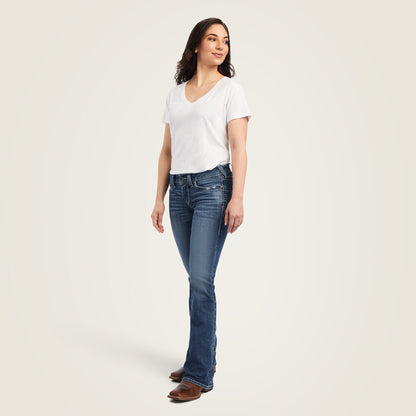 R.E.A.L. Mid Rise Raquel Boot Cut Jean Women | Ariat outlet