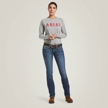 Rebar DuraStretch Riveter Straight Leg Jean Women | Ariat sale